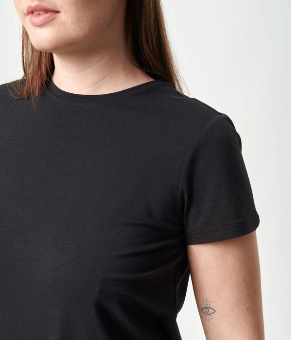 3 pak sort bambus T-shirt