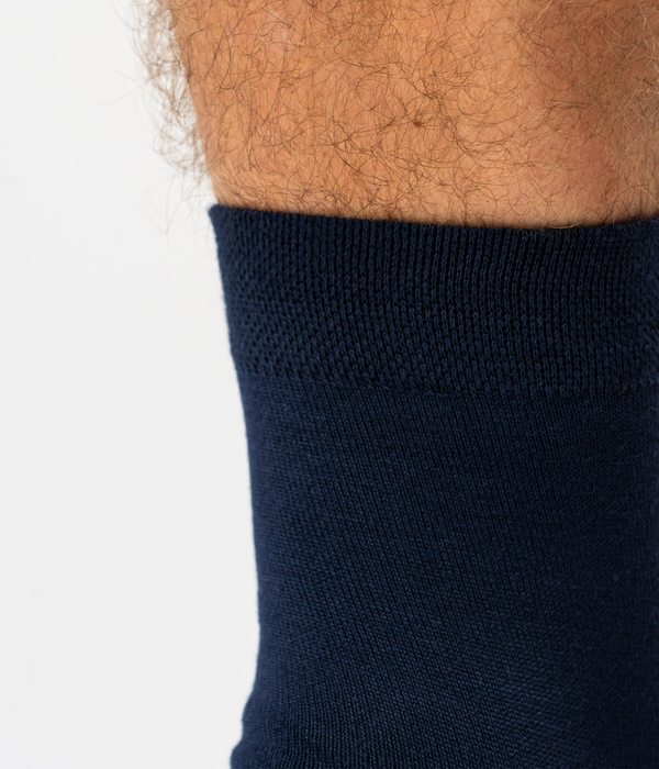 5 par navy bambus strømper (Low cut) Copenhagen Bamboo