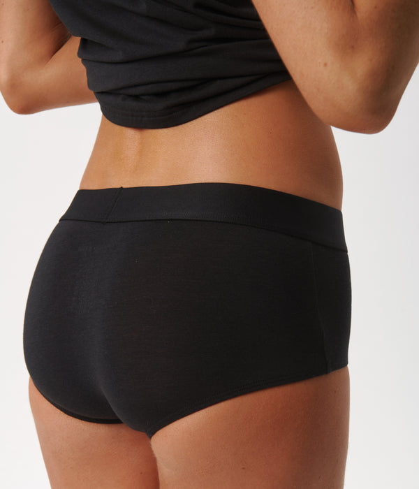 Sorte bambus hipster trusser - 3 pak Copenhagen Bamboo