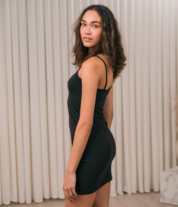 Schwarzer Bambus Petticoat